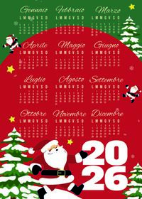 STROFINACCIO BENNY CALENDARIO 60X80 Tellini S.r.l. Ingrosso Abbigliamento